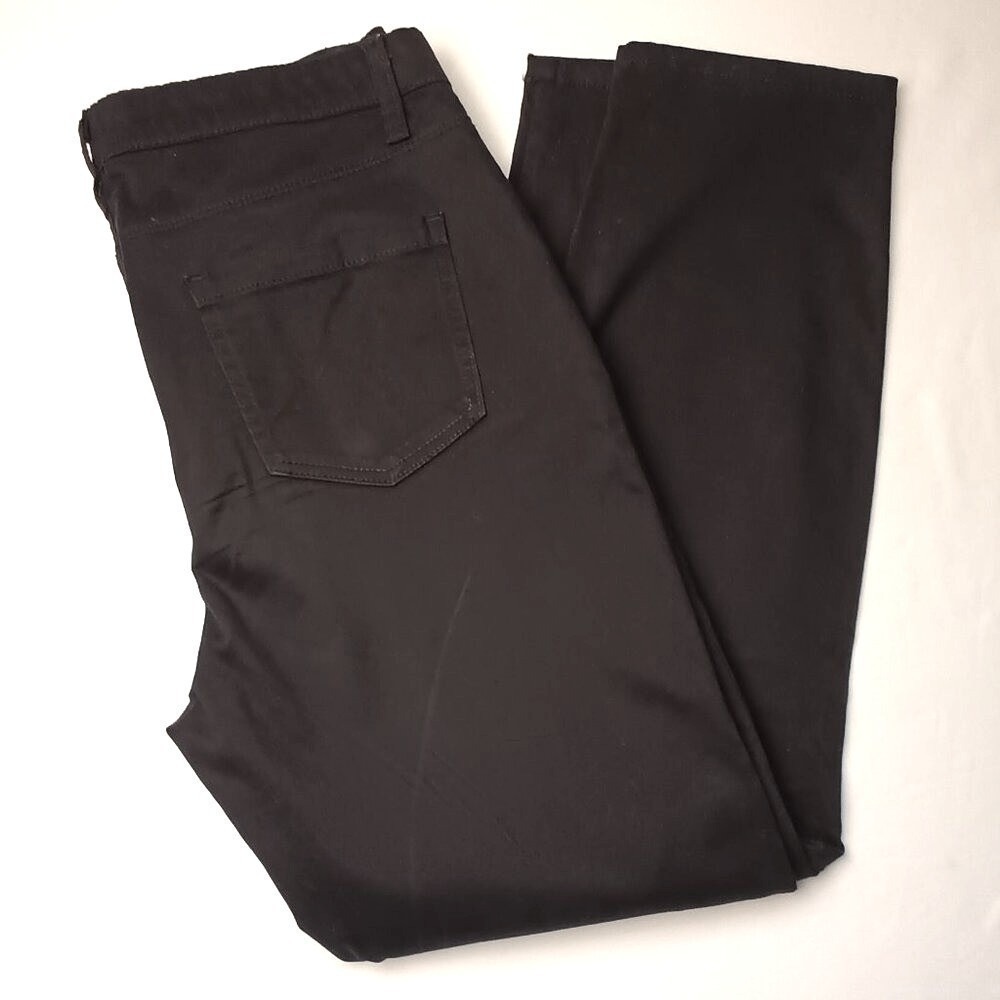 Buffalo Womens Mid-Rise Stretch Skinny Ankle Grazer Daily Pants Size 10/30 Black